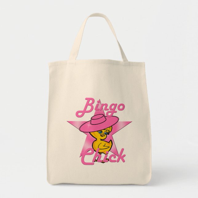 Bingo Chick #8 Tote Bag (Front)