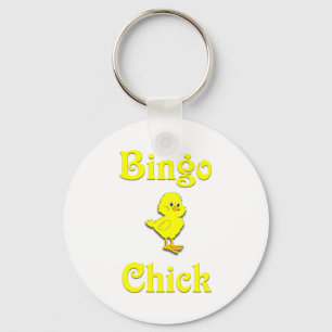 Bingo Chick Key Ring