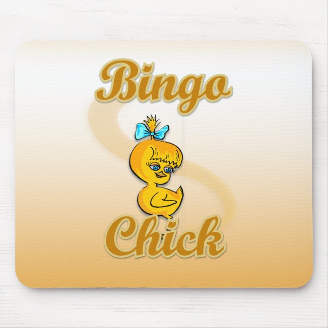 Bingo Chick Mouse Mat (Front)