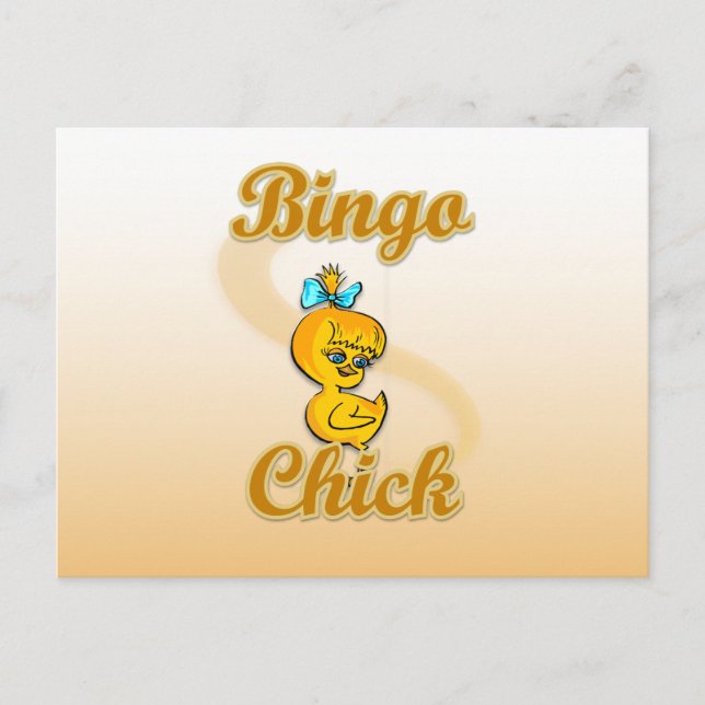 Bingo Chick Postcard (Front)