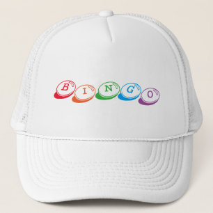 BINGO Colourful Lettering Fun and Games Trucker Hat