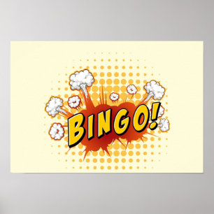 Bingo  comic   poster