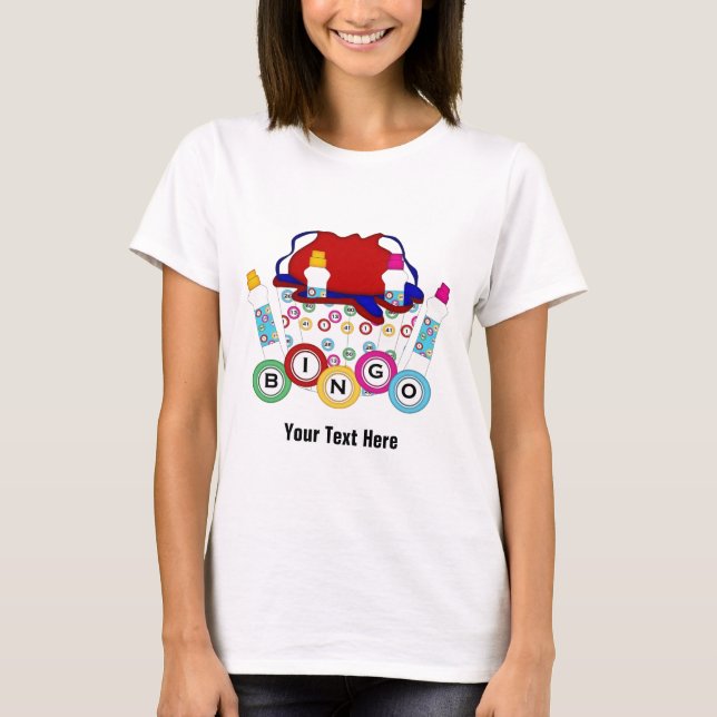 Bingo (customisable) T-Shirt (Front)