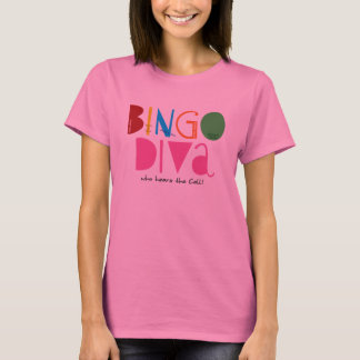 Bingo Diva Ladies Long Sleeve T-Shirt