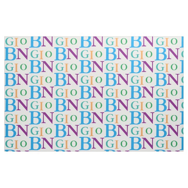 Bingo Fabric (Fat Quarter)
