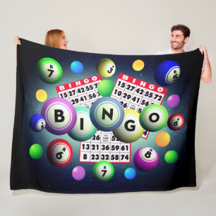 Bingo  fleece blanket