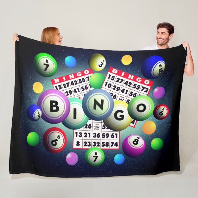 Bingo  fleece blanket (In Situ)