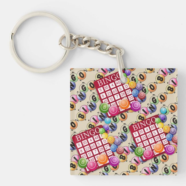 Bingo Fun Key Ring (Front)