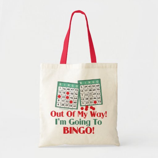 Image of Bingo Funny Saying Tote Bag