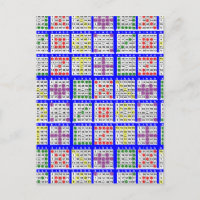 Bingo Game Patterns Large