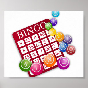 Bingo Posters & Prints | Zazzle UK