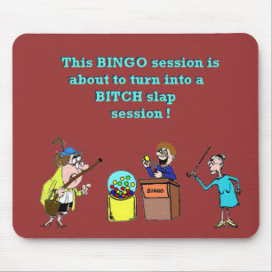 Bingo Gone Bad Mouse Mat
