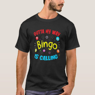 Bingo Grandma Bingo Grandpa Bingo Player Bingo 1 T-Shirt