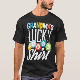 Bingo Grandma Bingo Player Nana Mimi Lucky Hobby T-Shirt