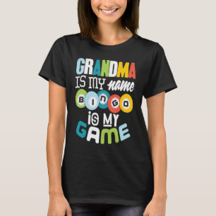 Bingo Grandma Lucky Grandmother Nana Mimi Women T-Shirt