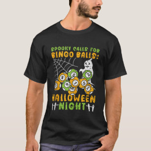 Bingo Halloween Trick Or Treat Bingo Player Bingo T-Shirt