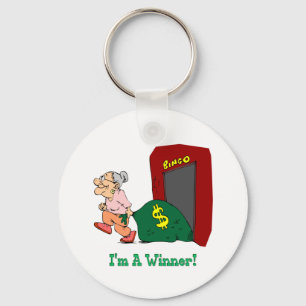 Bingo - I'm A Winner Key Ring