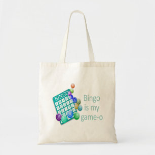 Bingo is my Game-O Fun Quote Tote Bag