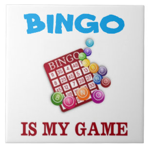 BINGO IS MY GAME TILE