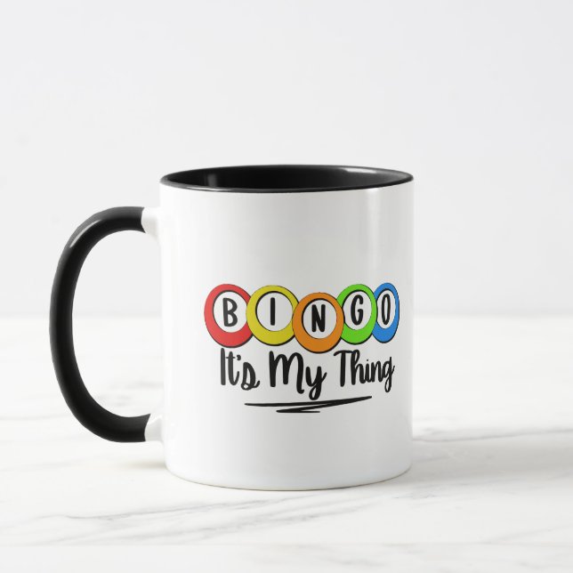 BINGO, It’s My Thing  Mug (Left)