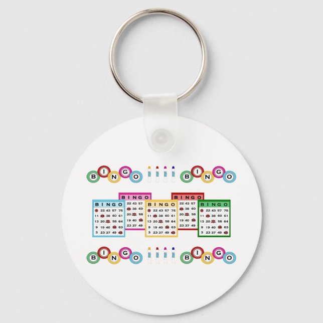 Bingo Key Ring (Front)