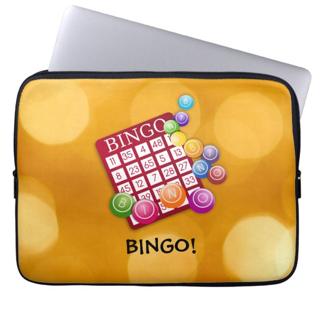 Bingo! Laptop Sleeve (Front)