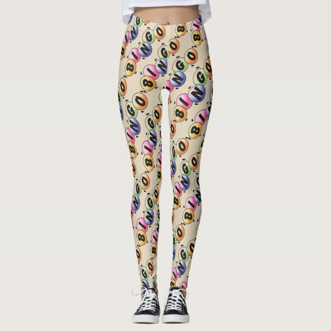 Bingo Leggings -Customise (Front)