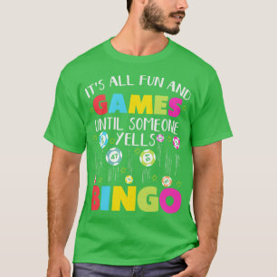 Bingo Lovers Casino Games Bingo Fan Gambling T-Shirt