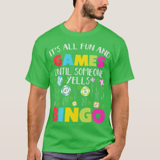 Bingo Lovers Casino Games Bingo Fan Gambling  T-Shirt