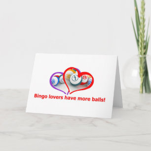 bingo lovers  holiday card