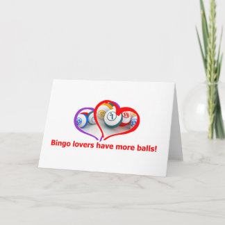 bingo lovers  holiday card