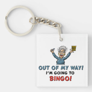 Bingo Lovers Key Ring