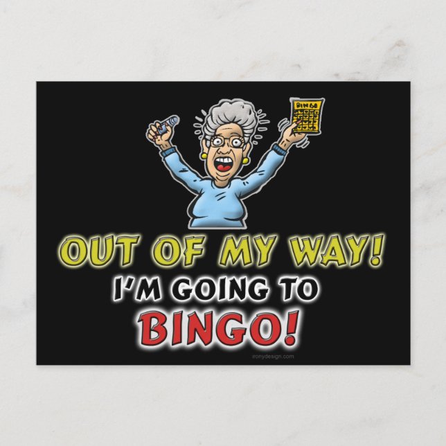 Bingo Lovers Postcard (Front)