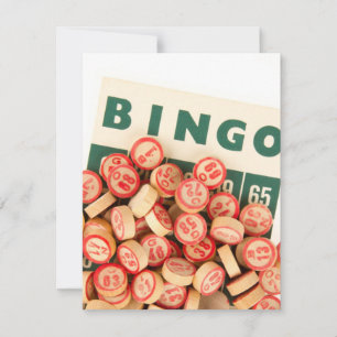Bingo Markers and Score Card