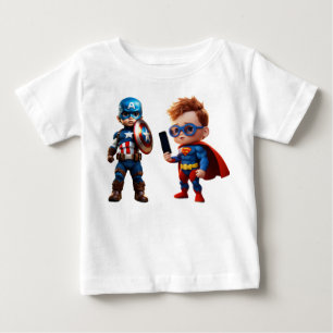 BINGO Marvel Heroes T-Shirt For Kids & Infant Baby