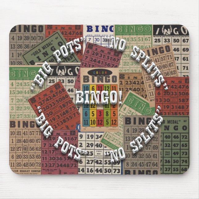 bingo mousepad (Front)