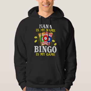 Bingo Nana Is My Name Funny Christmas Hoodie