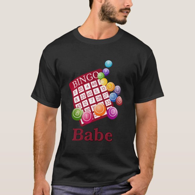 Bingo Night Bingo Babe T-Shirt (Front)