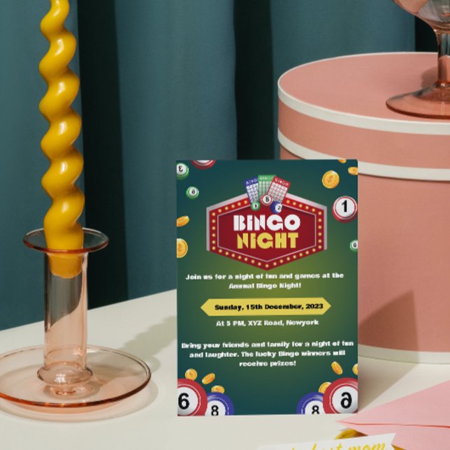 Bingo Night Invitations (Creator Uploaded)