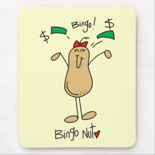 Bingo Nut Tshirts and Gifts Mouse Mat
