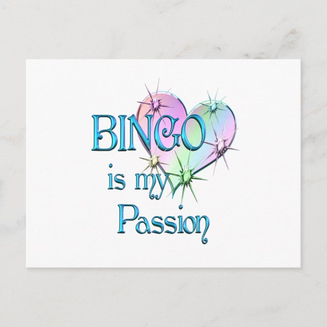 Bingo Passion Postcard (Front)