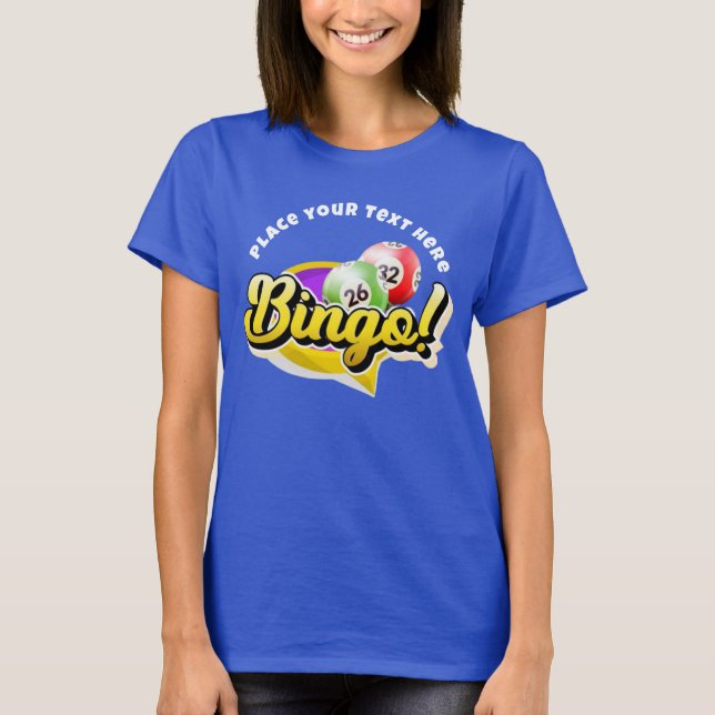 BINGO Personalised T-Shirt (Front)