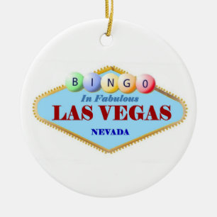 Bingo Player Christmas Ornament