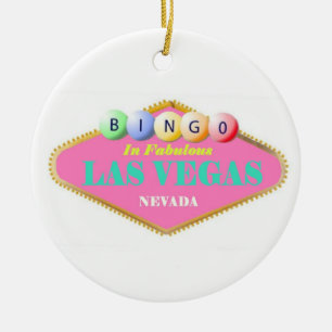 Bingo Player Christmas Ornament