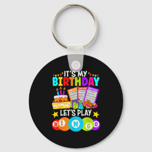 Bingo Player It's My Birthday Let's Play Bingo Xma Key Ring