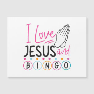 Bingo Player Jesus Faith Christian I Love Jesus An