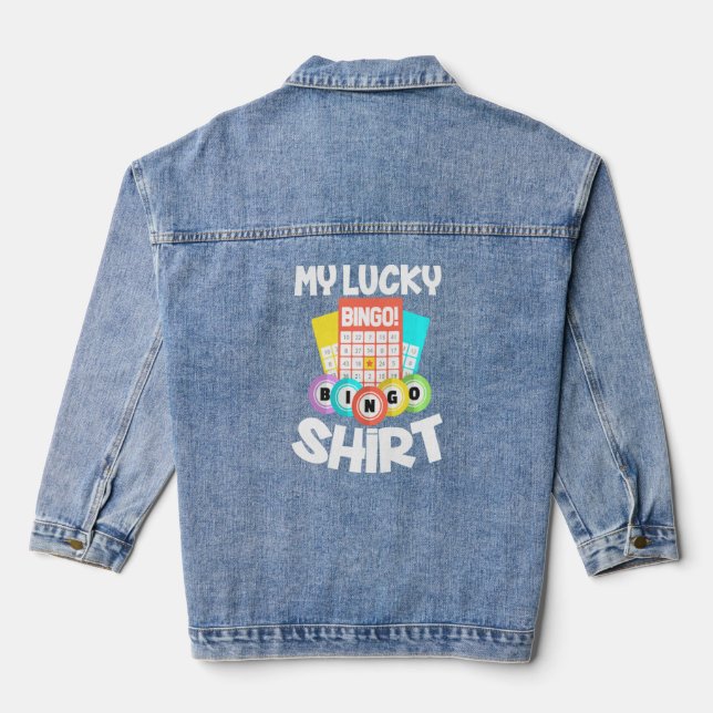 Bingo Player  My Lucky Bingo  Denim Jacket (Back)