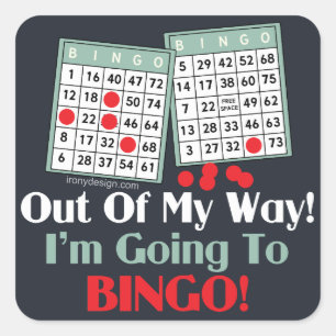 Bingo Players Square Sticker