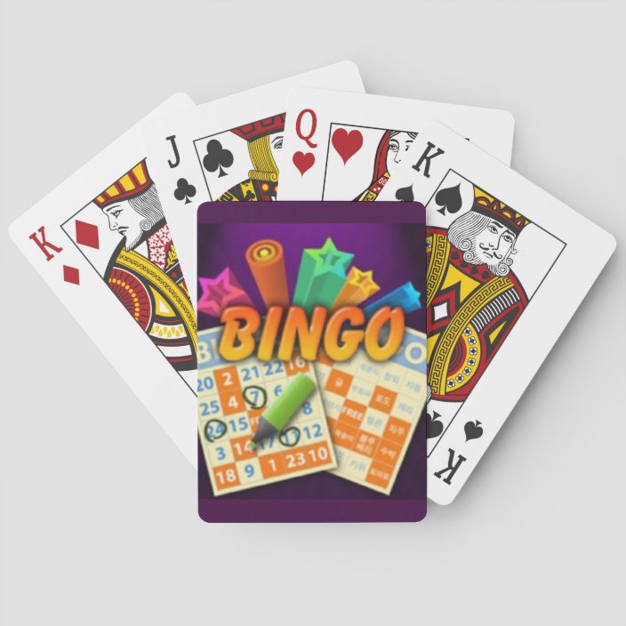 Bingo playing cards Zazzle.co.uk