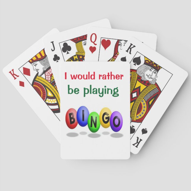 Bingo Playing Cards (Back)